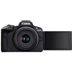 Canon EOS R50 Hitam + RF-S 18-45mm F4.5-6.3 IS STM Kit
